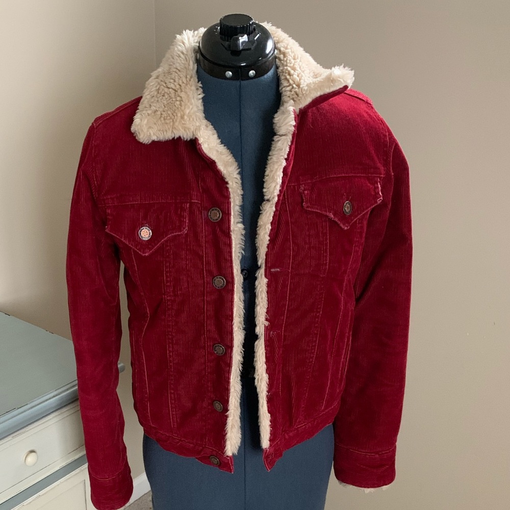 ASO Gilmore Girls Earl Jean Sherpa Jacket